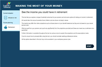 L&G retirement planner tool