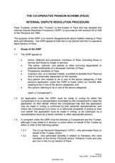 Internal Dispute Resolution Procedure
