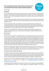 Pace Implementation Statement