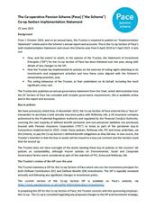 Pace Implementation Statement