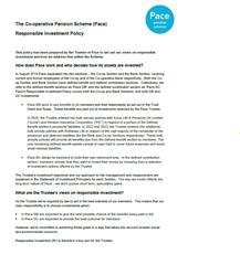 Pace Responsible Investment Policy 