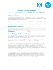 Summary Funding Statement